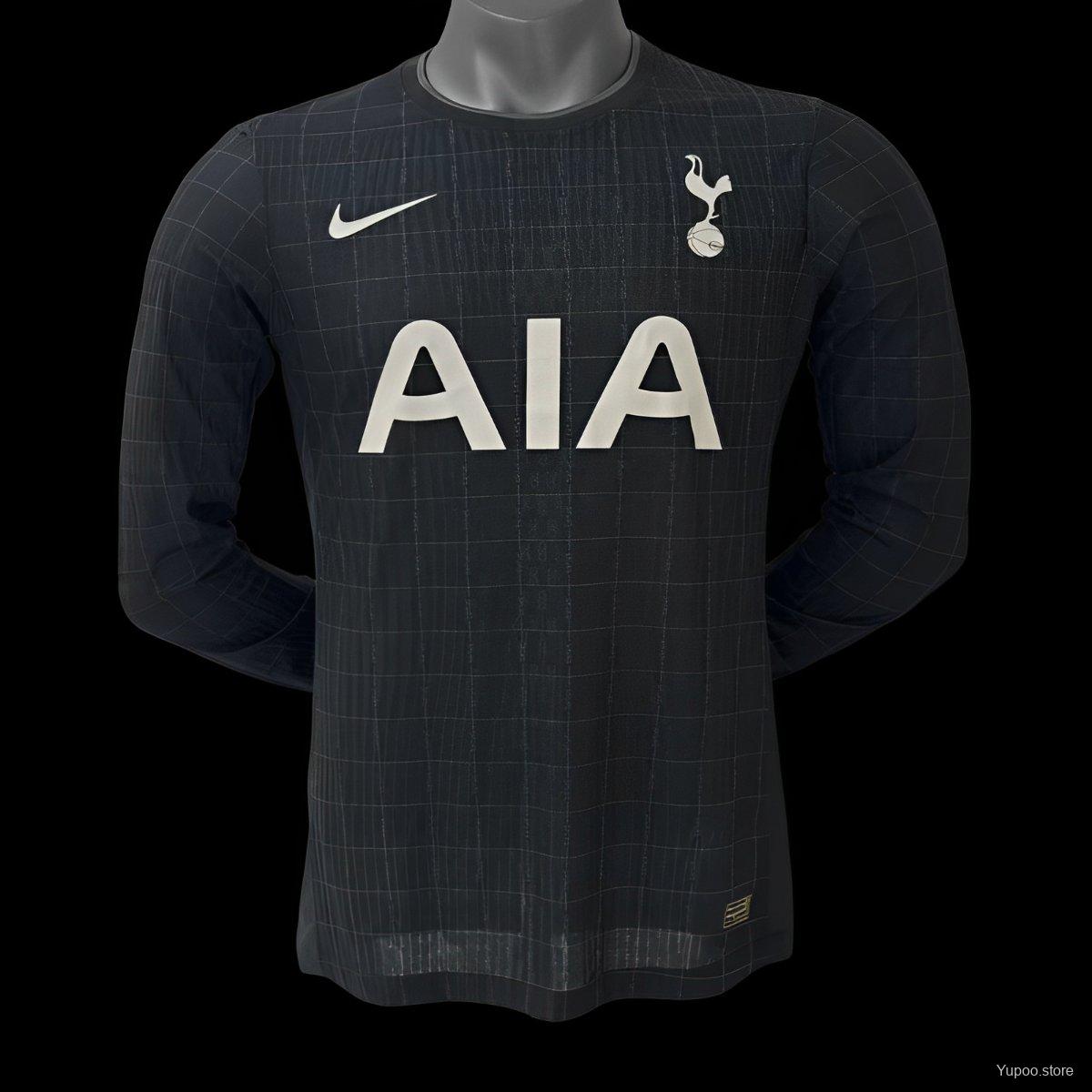 Camiseta de fútbol Tottenham 2025/26 VISITANTE MANGA LARGA VERSION JUGADOR